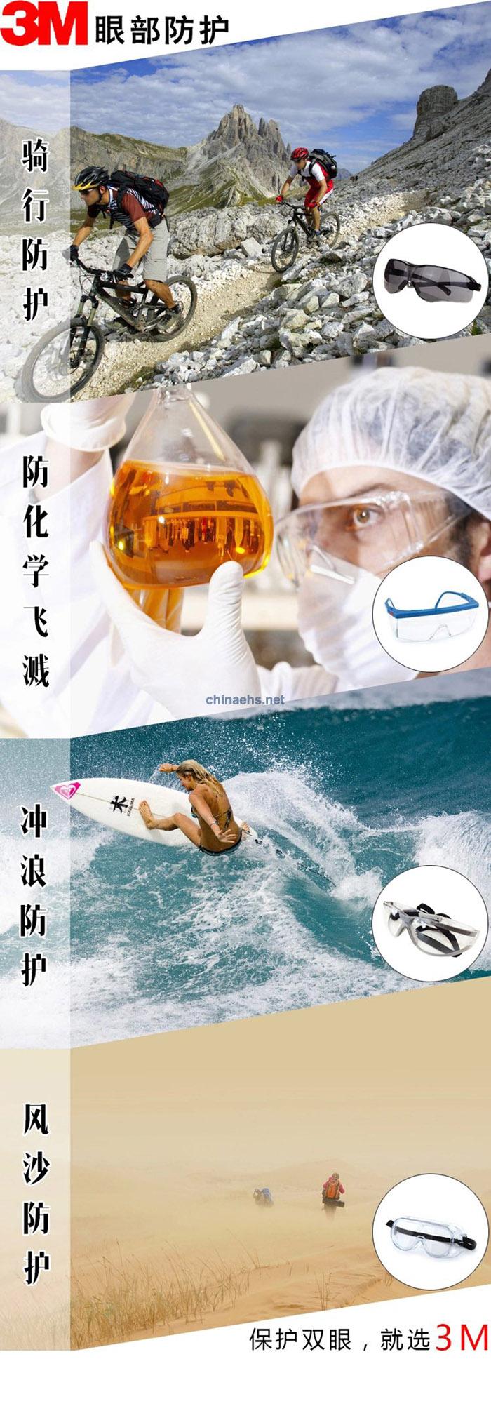 3M 16618 防尘防雾密封护目镜（无色镜片，DX防雾防花擦涂层）