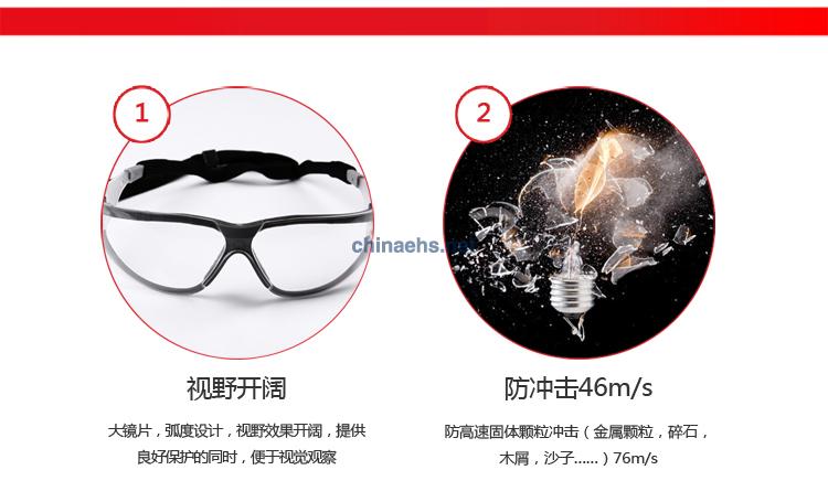 3M 11394 防雾舒适型防护眼镜